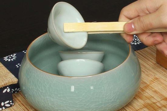茶洗與茶盂區(qū)別圖片，怎樣使用茶盂和茶洗