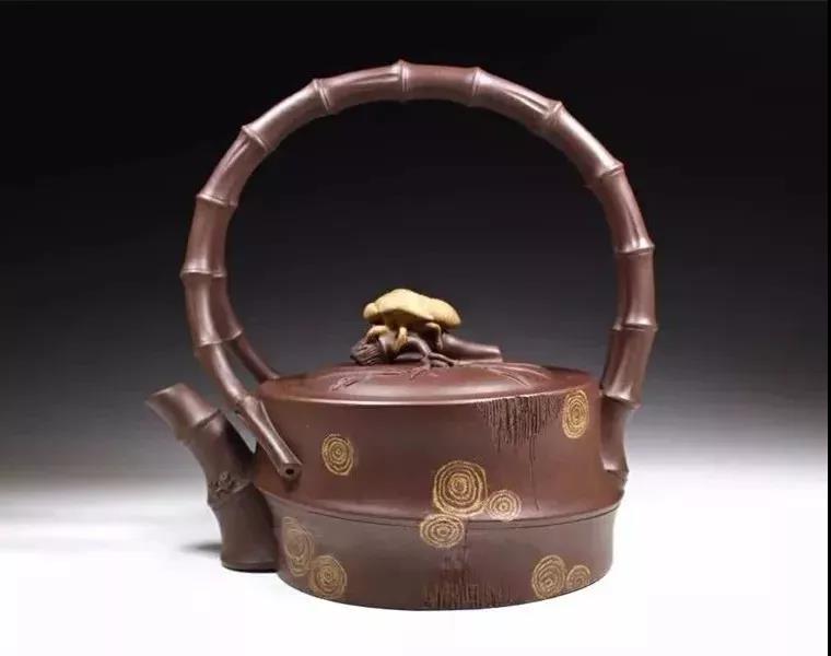 10種最美花器提梁壺，精美別致雕花紫砂壺!