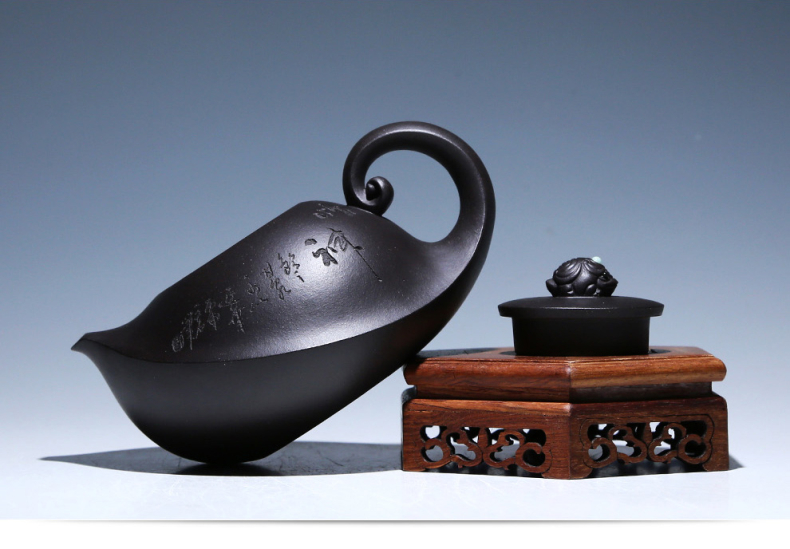 創(chuàng)意別致紫砂壺，個(gè)性手工美型外觀紫砂壺