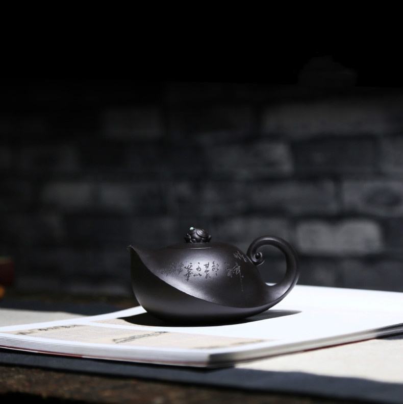 創(chuàng)意別致紫砂壺，個(gè)性手工美型外觀紫砂壺